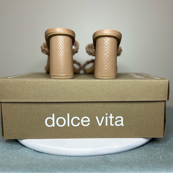 Dolce Vita Nairi Braided Strappy Sandal with Heel - Picture 9 of 10